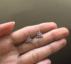 Pyramid Star Studs