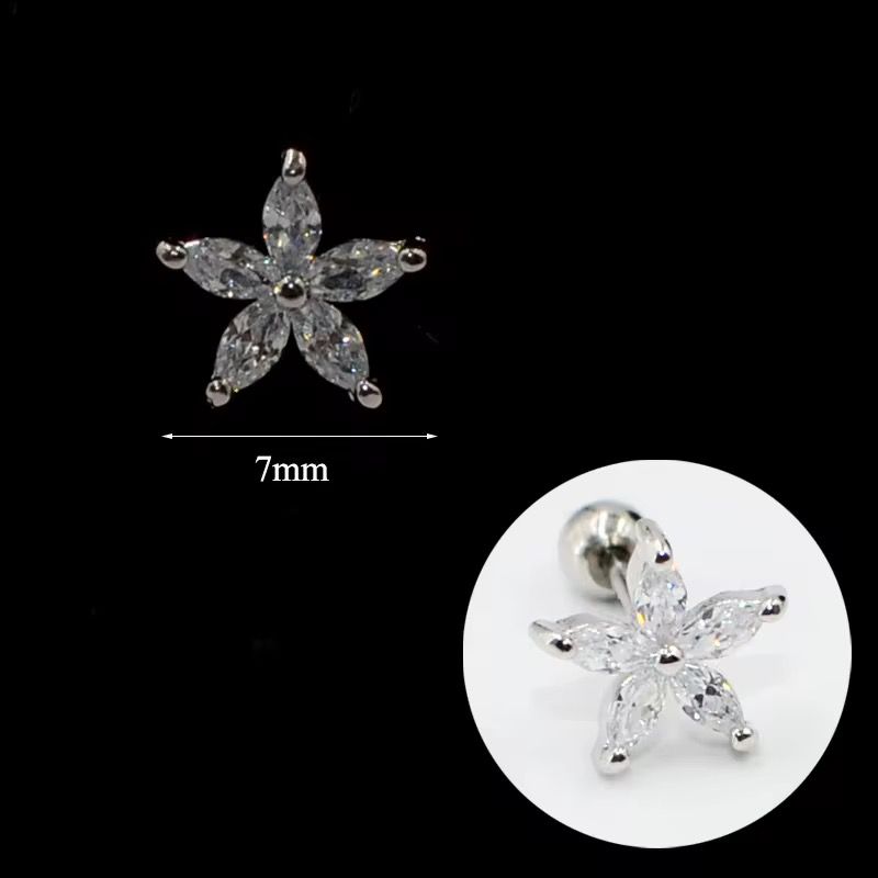 Star Flower Stud