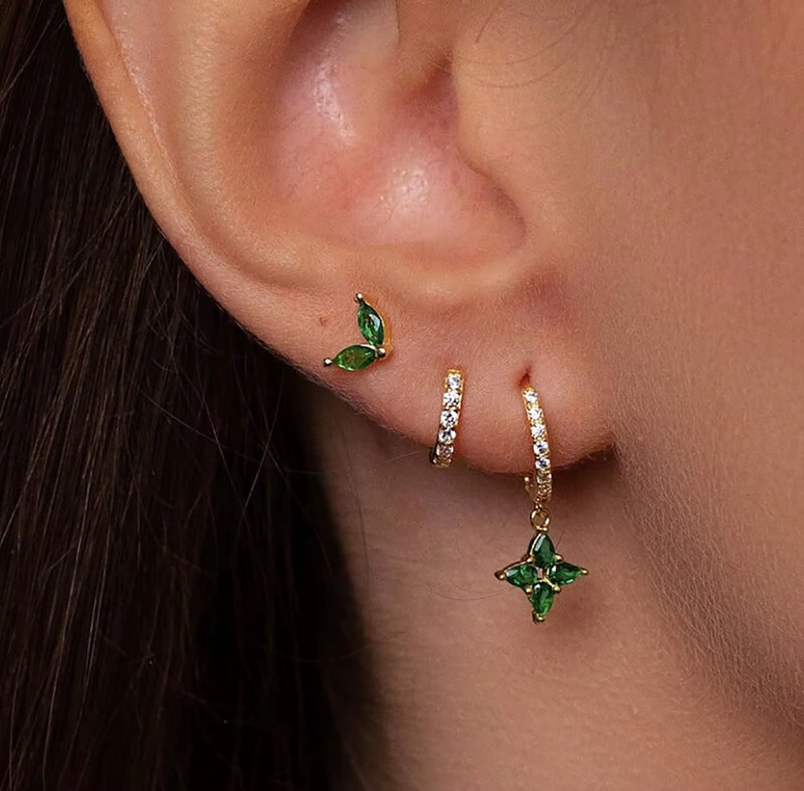 Four Star Flower Three Piece Set