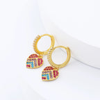 Heart Pendant Ring 3 Pieces