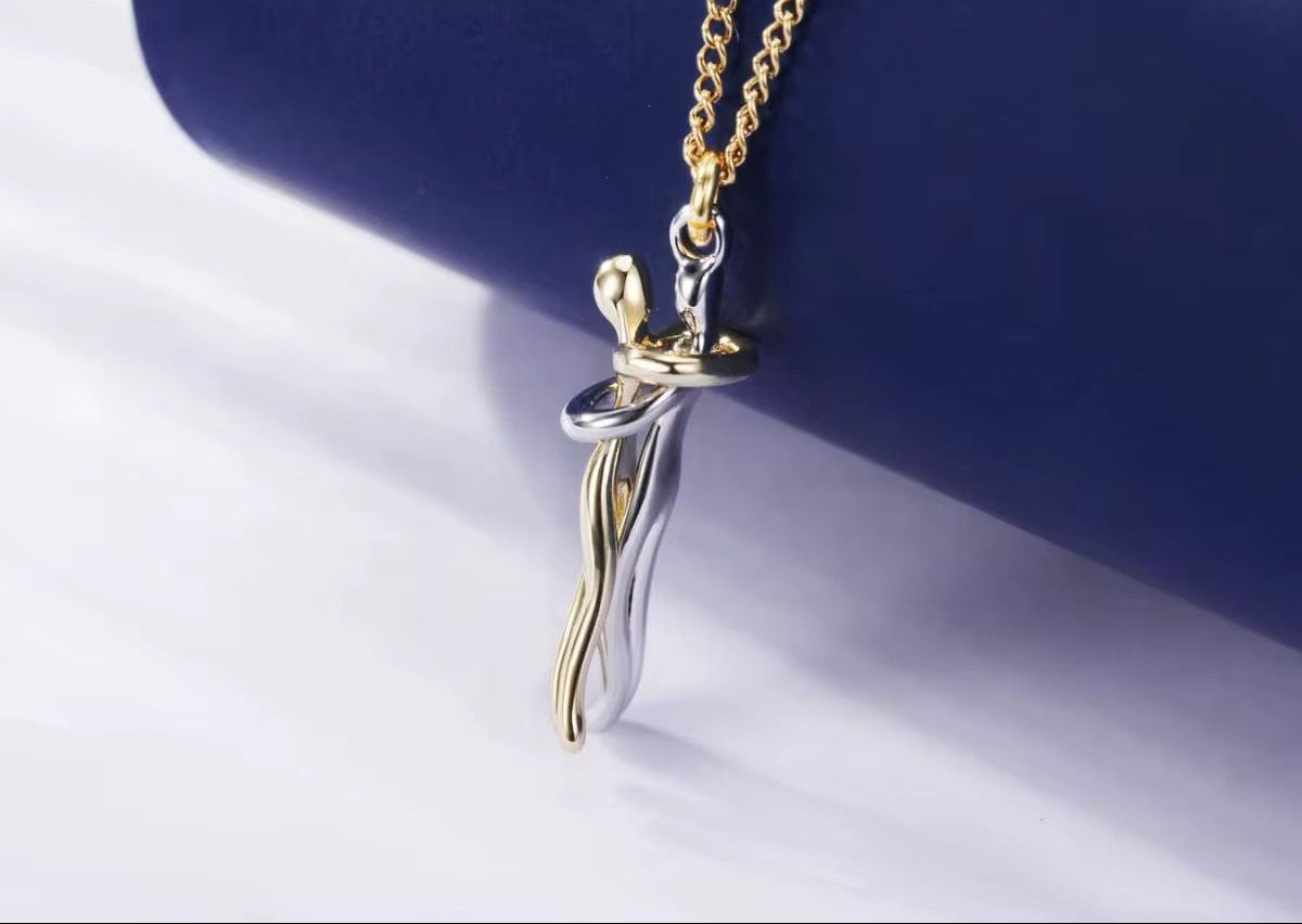 Stainless Steel 18k Gold Huggie Chain Unisex