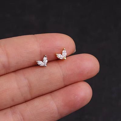 Two Leaf  Studs