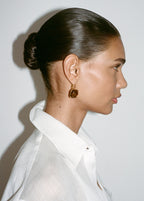 Square resin earrings